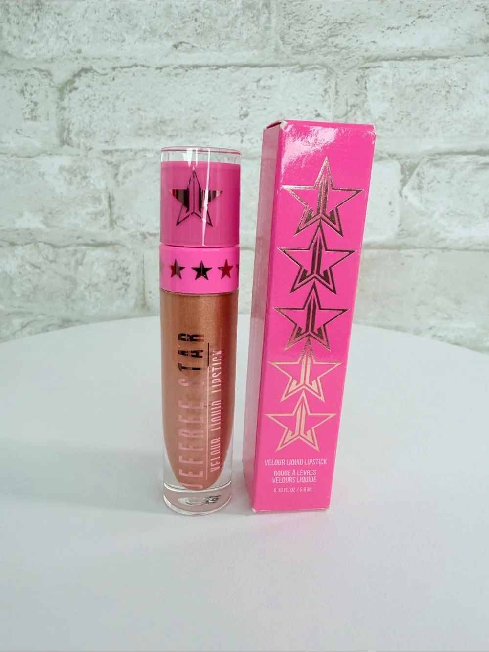Jeffree Star Velour Liquid Lipstick P*SSY WHIPPED — Metallic Rose Gold BronzeNWT
